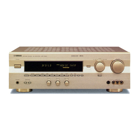 Yamaha DSP-A595 owner's manual