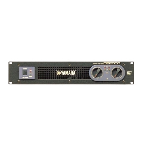 Yamaha CP2000 owner's manual