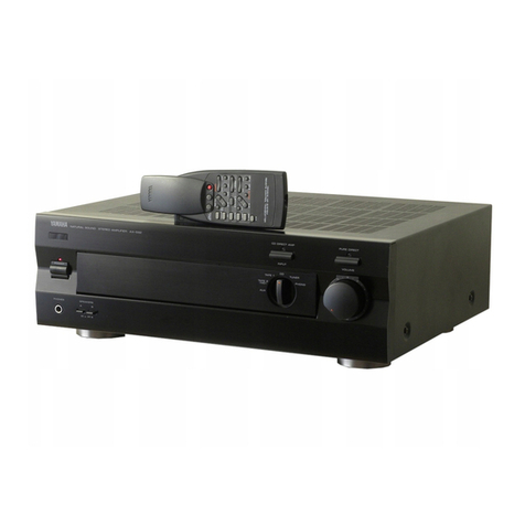 Yamaha AX-492, AX-592, AX-892 User manual