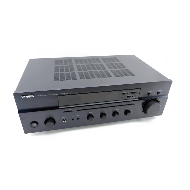 Yamaha AX-397 User manual