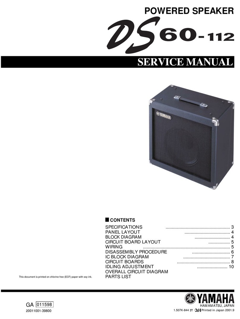 Yamaha DS60-112 Service manual