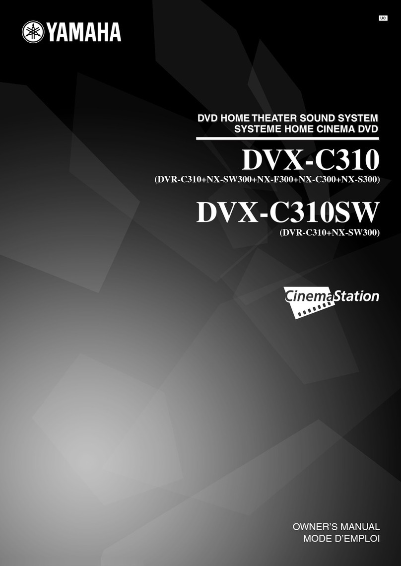 Yamaha DVX-C310 User manual