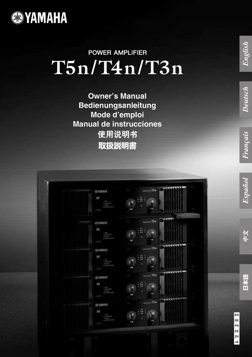 Yamaha T5n/T4n/T3n User manual