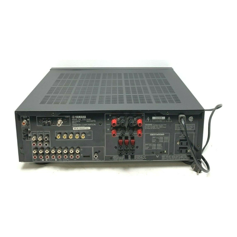 Yamaha HTR-5440 owner's manual