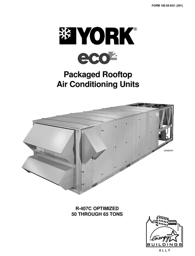 York ECO R-407C User manual