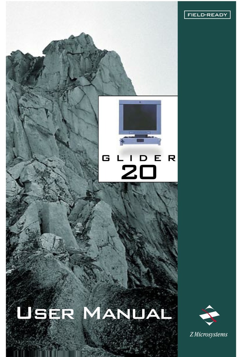 Z Microsystems GLIDER 20 user manual