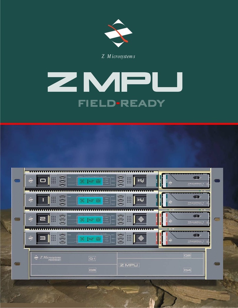 Z Microsystems Multi Processor Unit Z MPU brochure