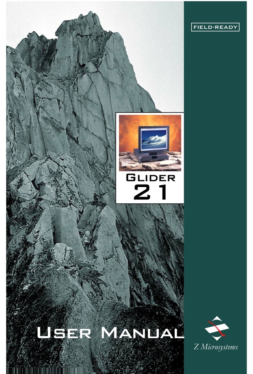 Z Microsystems Glider 21 User manual Z Microsystems Glider 21 User manual