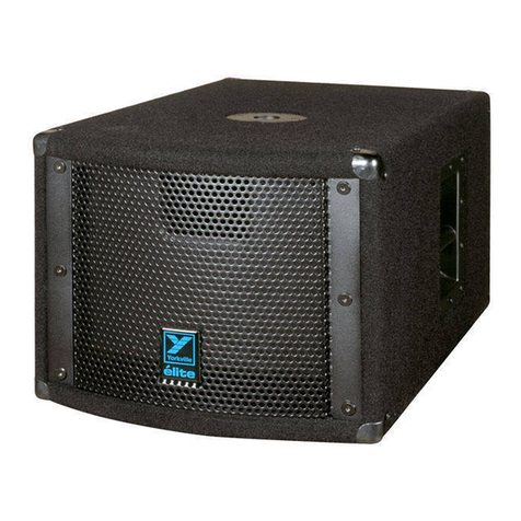 YORKVILLE PULSE PS110P owner's manual