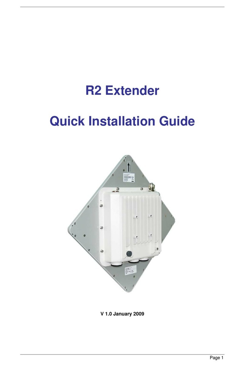 Zcom R2 Extender User manual