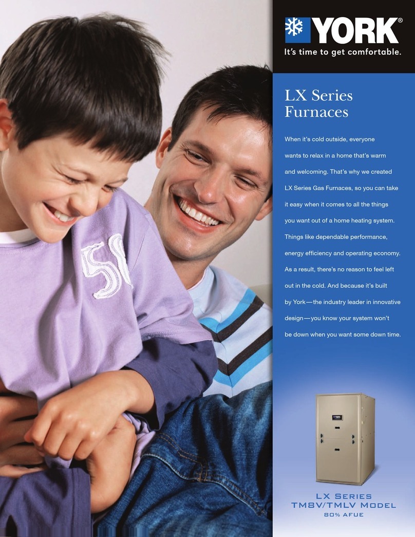 York LX SERIES TM8V User manual