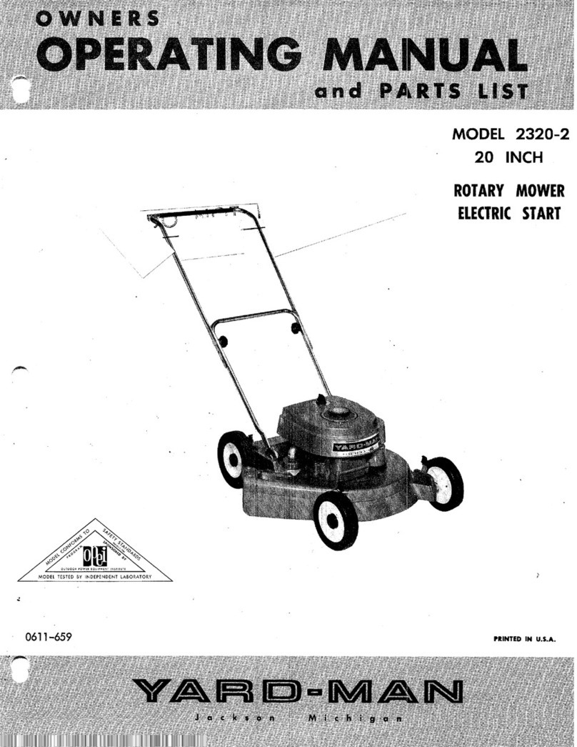 Yard-Man 2320-220 User manual