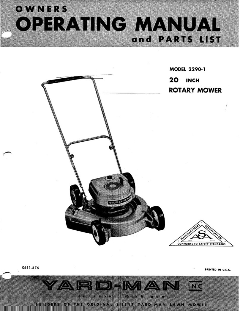 Yard-Man 2290-1 Operation manual