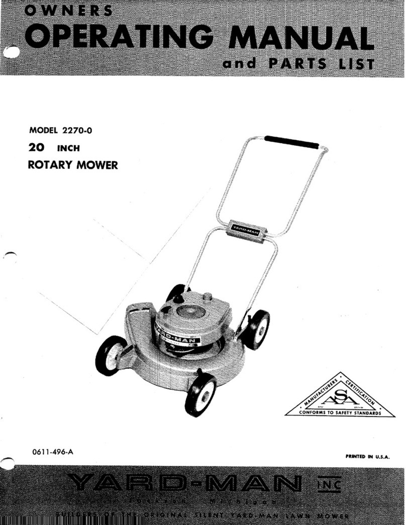 Yard-Man 2270-0 Operation manual