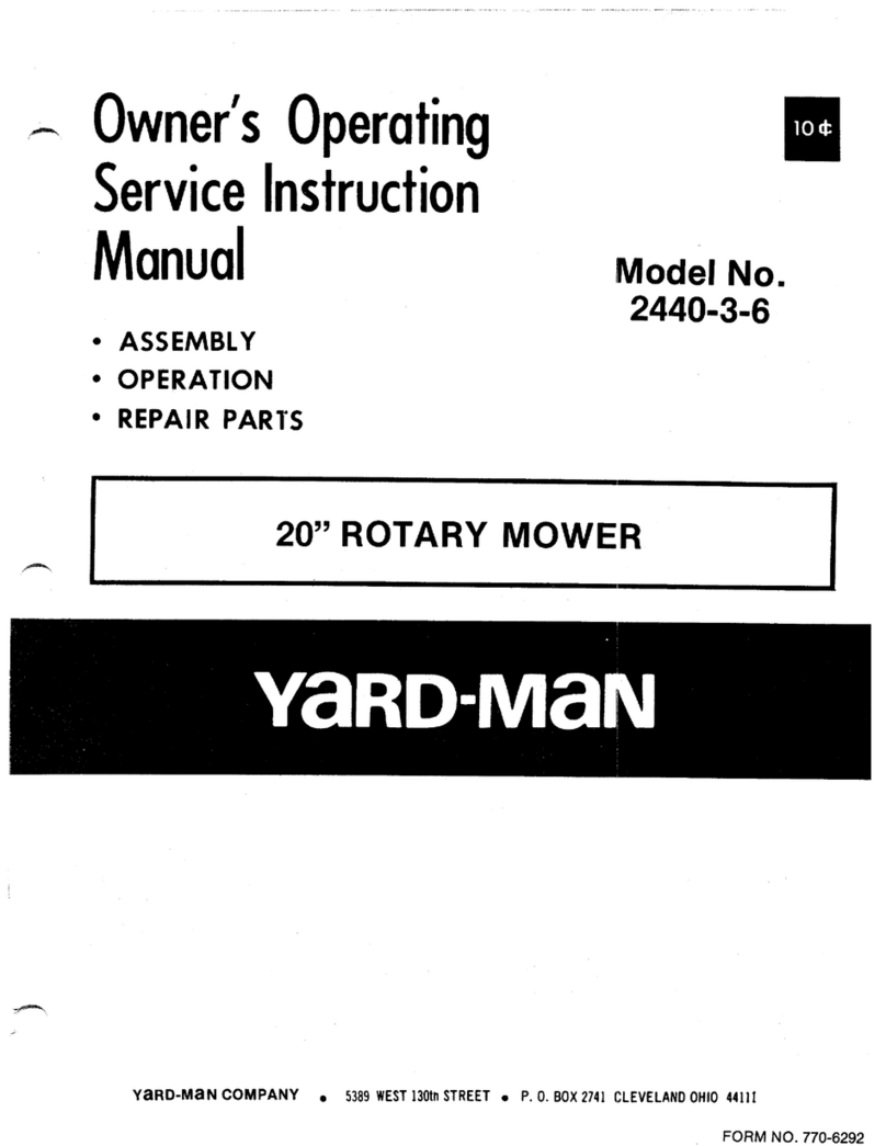 Yard-Man 197298 User manual
