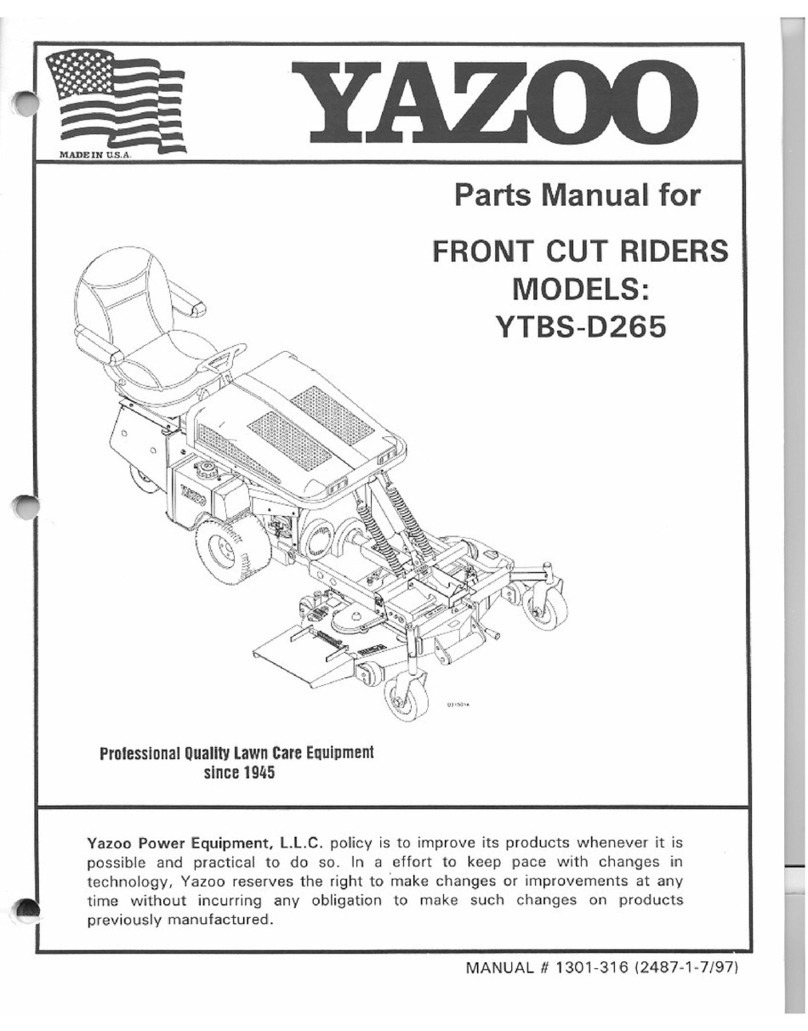 Yazoo YTBS-D265 User manual Yazoo YTBS-D265 User manual