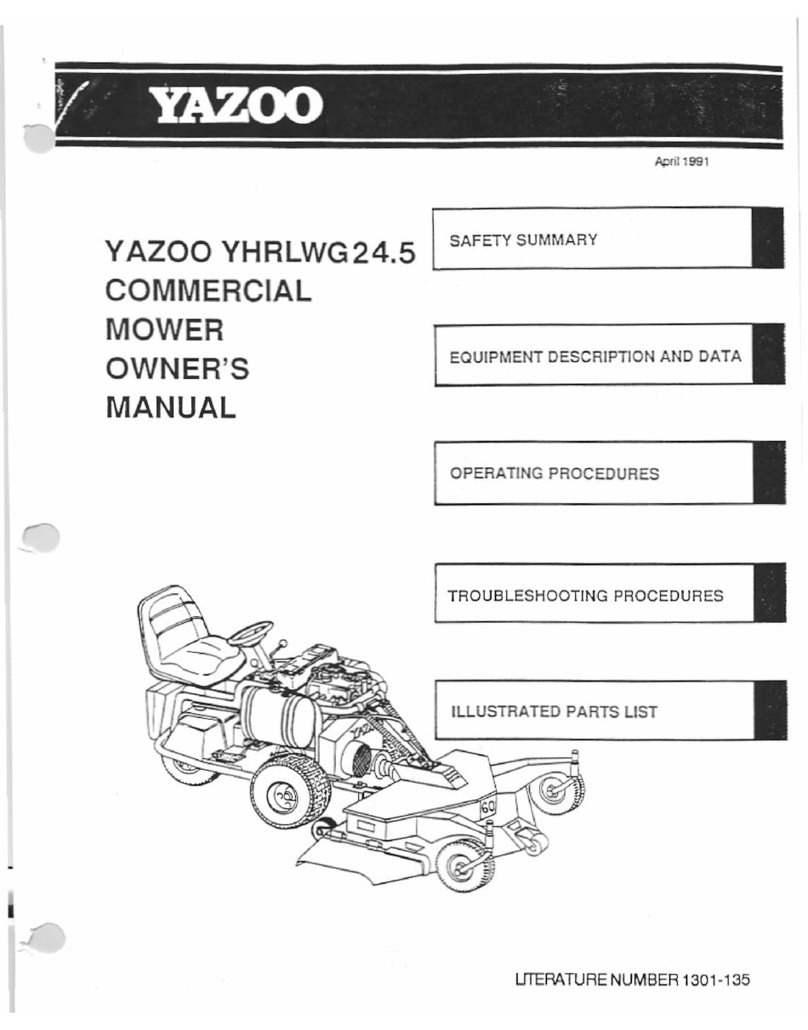Yazoo YHRLWG24.5 Setup guide Yazoo YHRLWG24.5 Setup guide