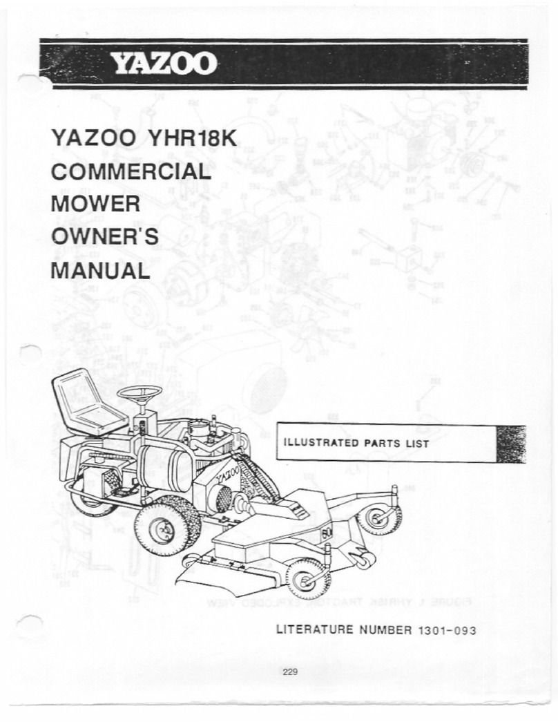 Yazoo YHR18K Setup guide Yazoo YHR18K Setup guide
