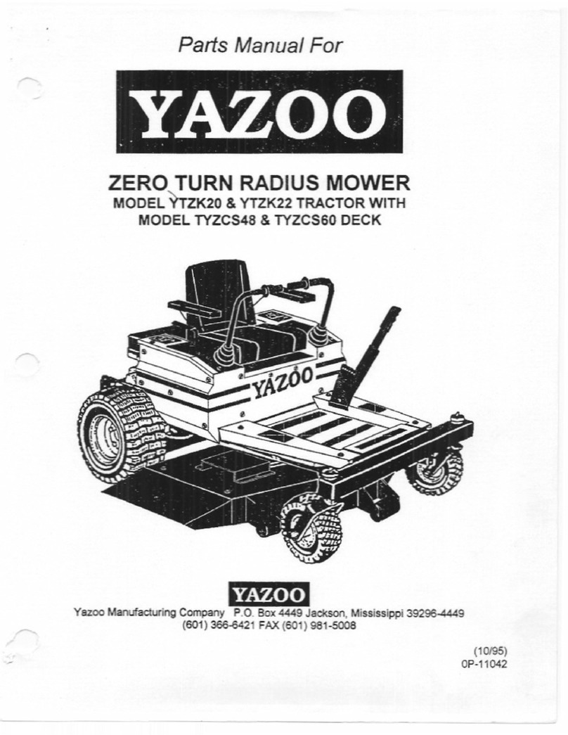 Yazoo TYZCS48 User manual Yazoo TYZCS48 User manual