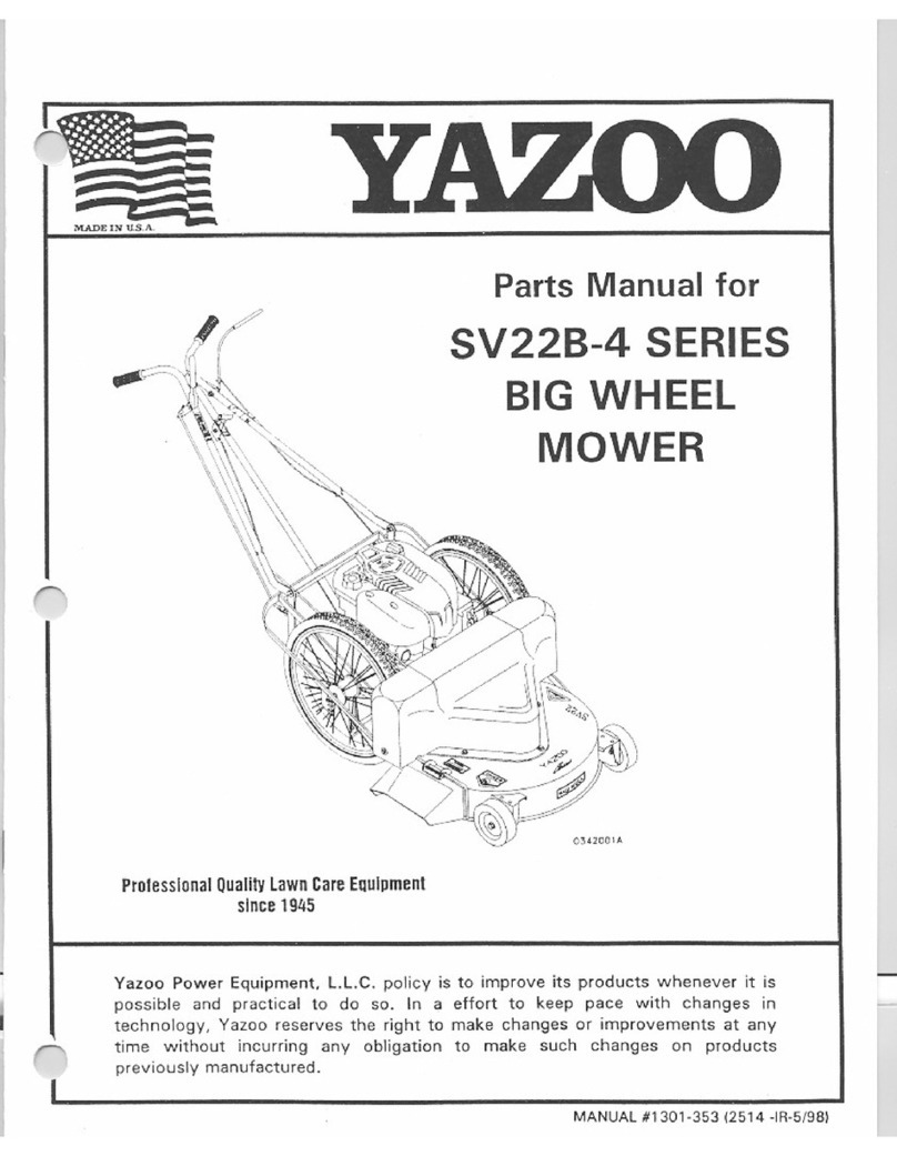 Yazoo SV22B-4 Series User manual Yazoo SV22B-4 Series User manual