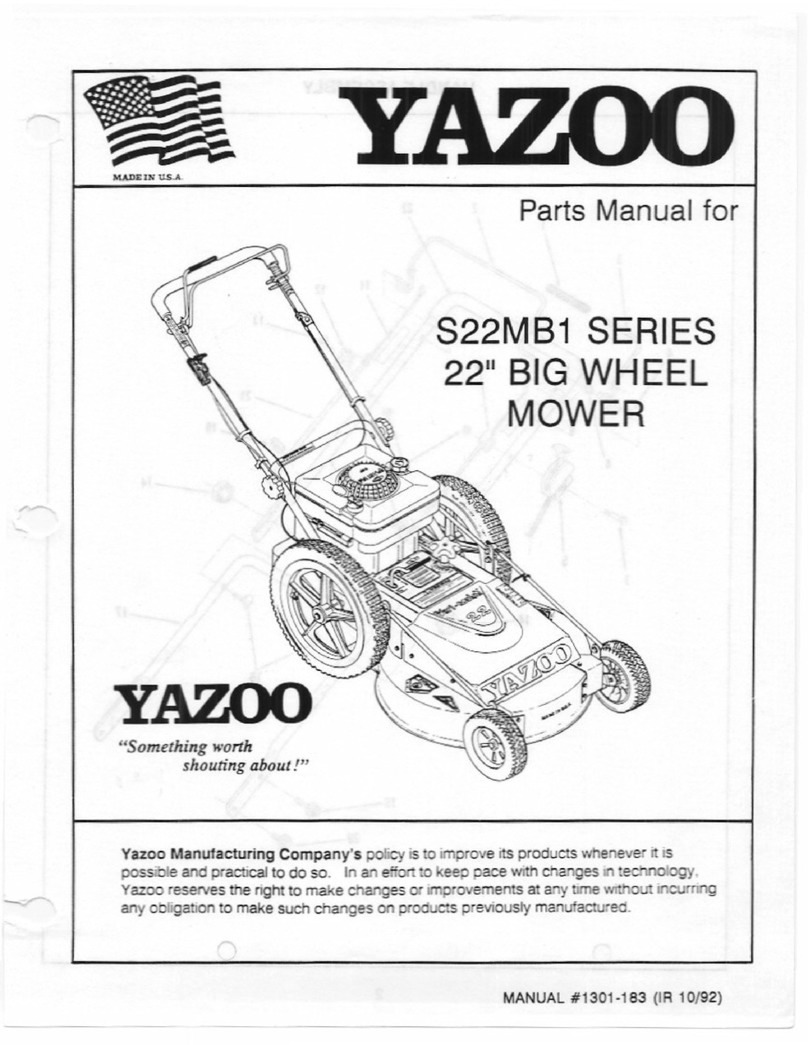 Yazoo S22MB1 Series User manual Yazoo S22MB1 Series User manual