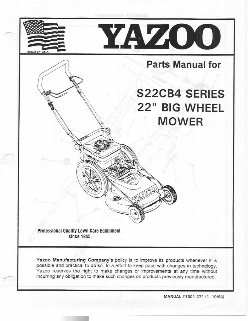 Yazoo S22CB4 Series User manual Yazoo S22CB4 Series User manual