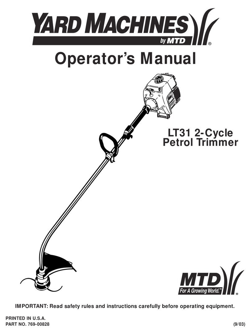 Yard Machines LT31 User manual Yard Machines LT31 User manual