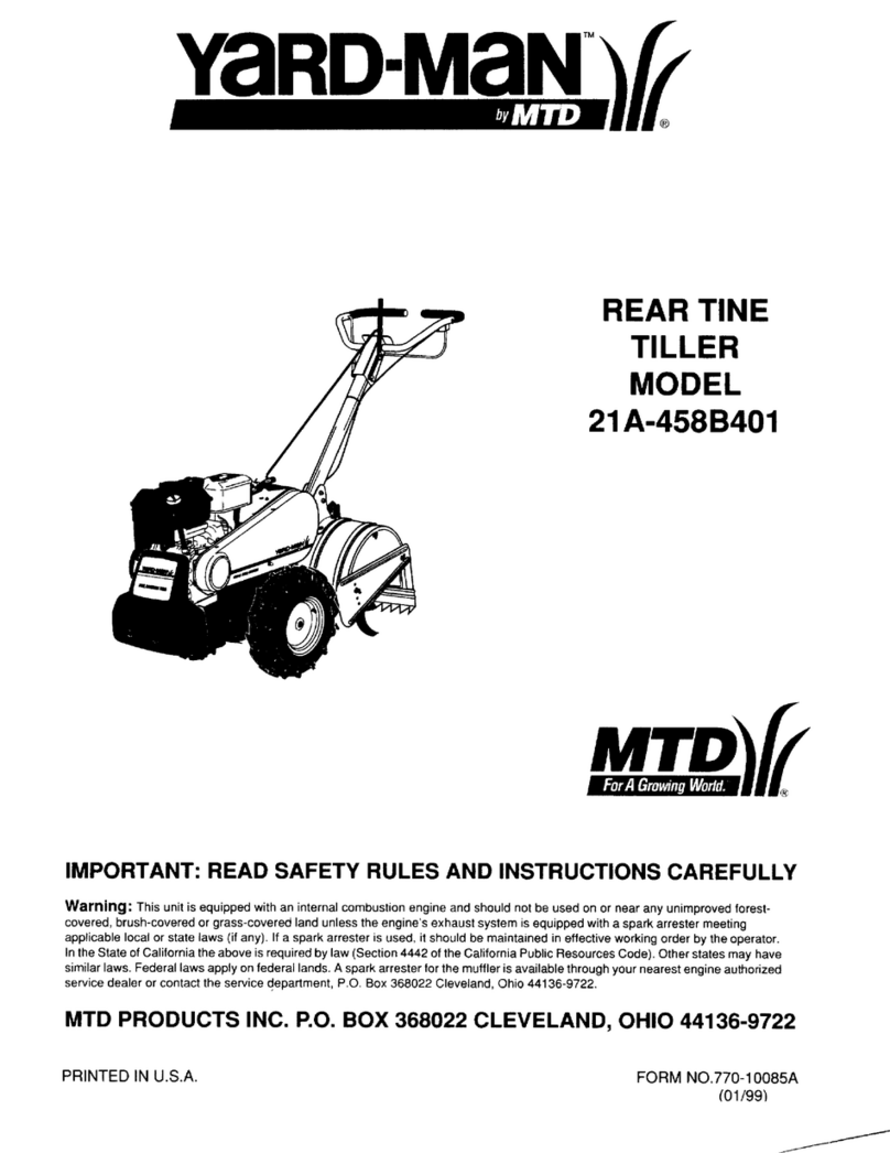 Yard-Man 21A-458B401 instructions