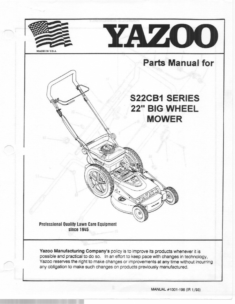 Yazoo S22CB1 Series User manual
