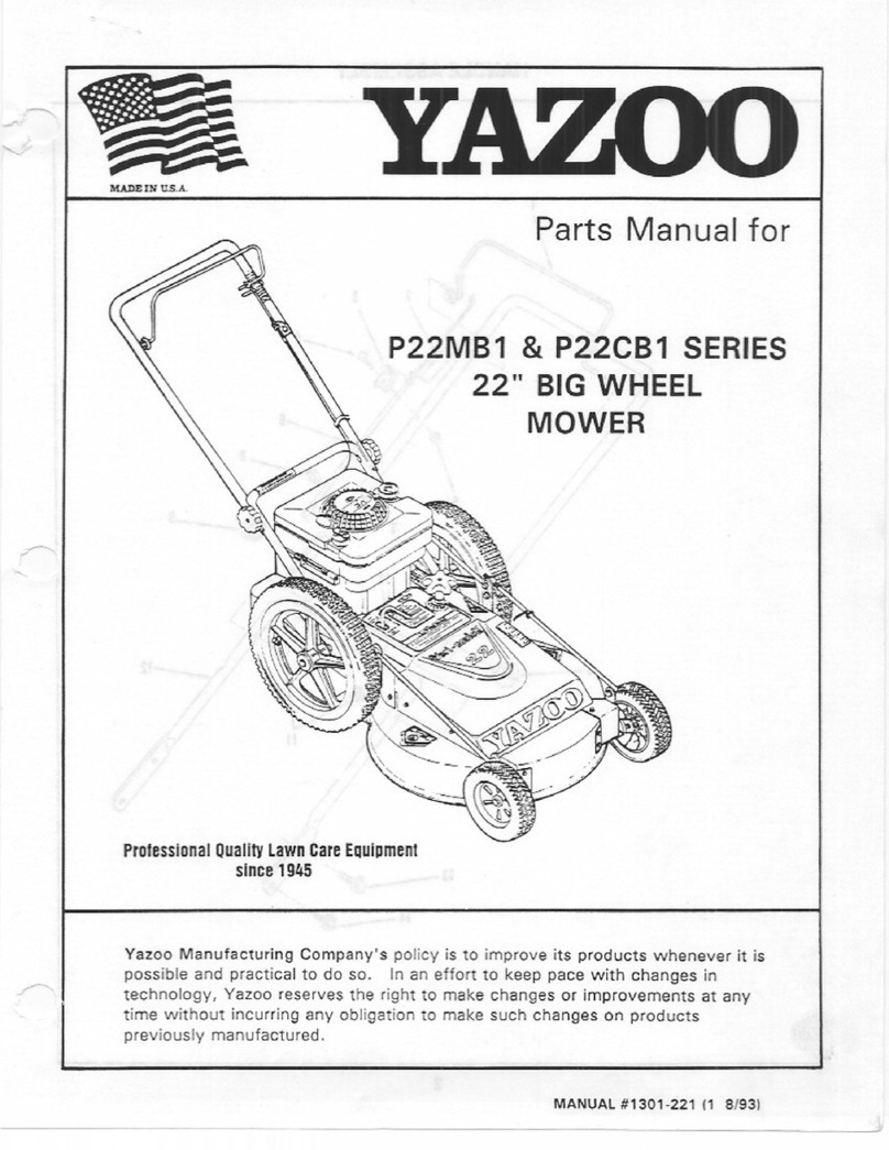 Yazoo P22CB1 Series User manual Yazoo P22CB1 Series User manual