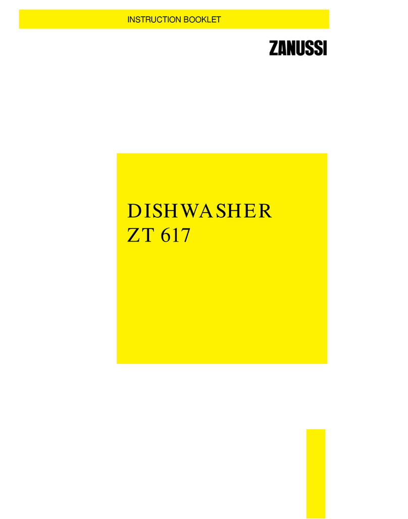 Zanussi ZT 617 Instruction booklet