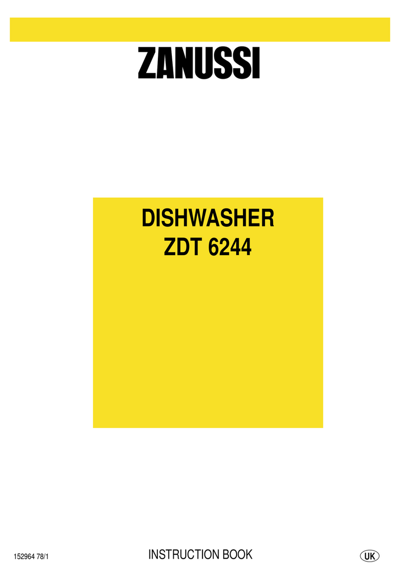 Zanussi ZDT 6244 Instruction book