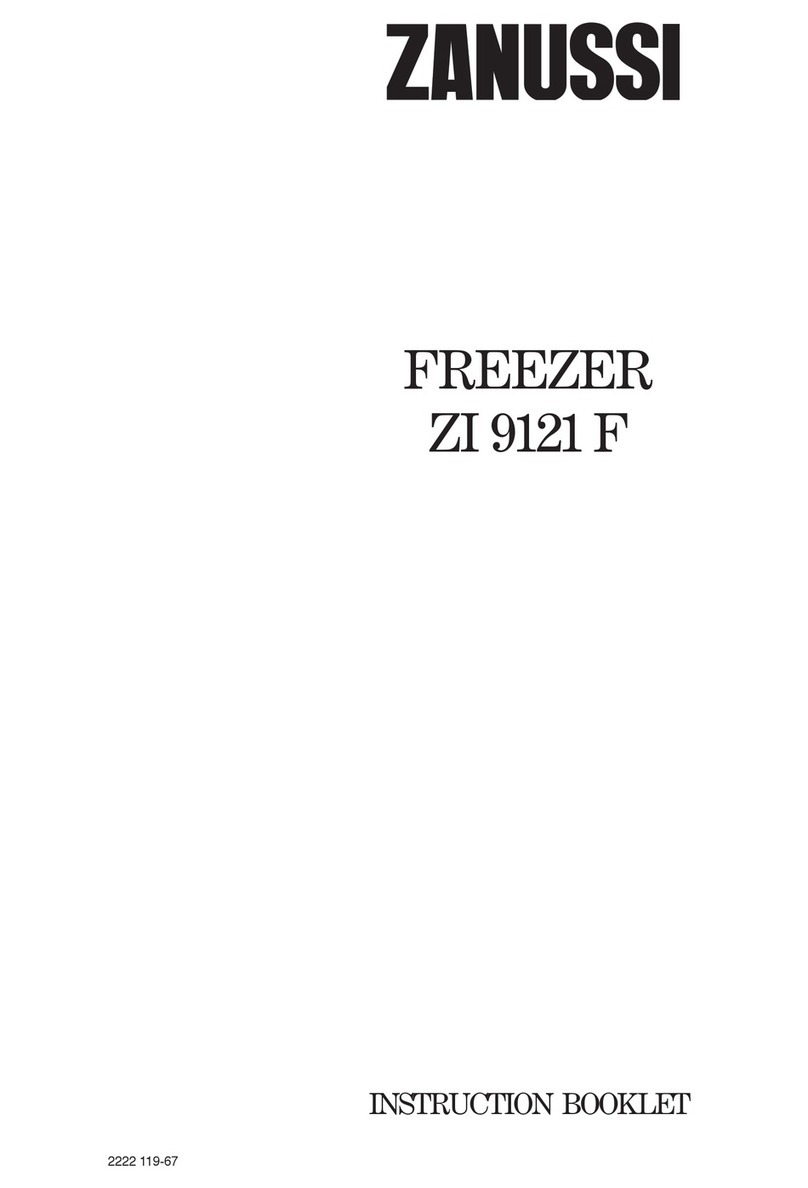 Zanussi 2222 119-57 ZI 9121 F Instruction booklet