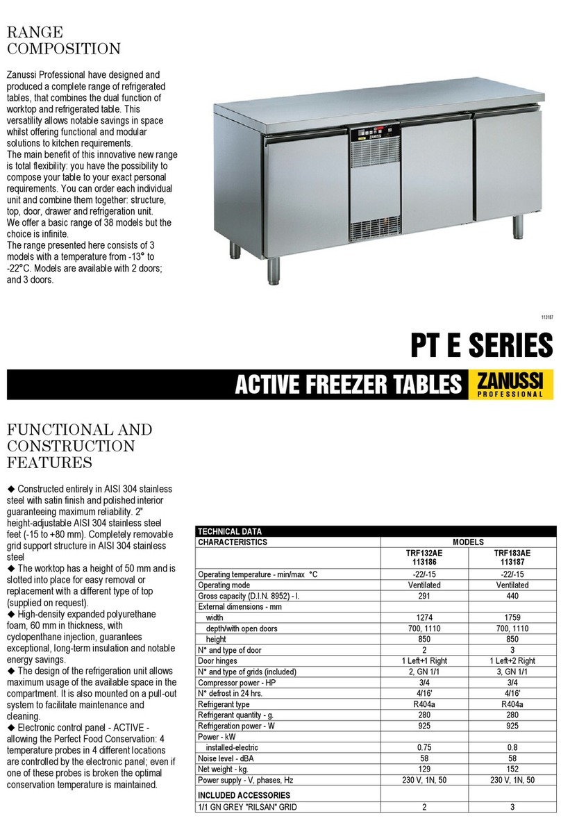 Zanussi 113186 Instruction manual