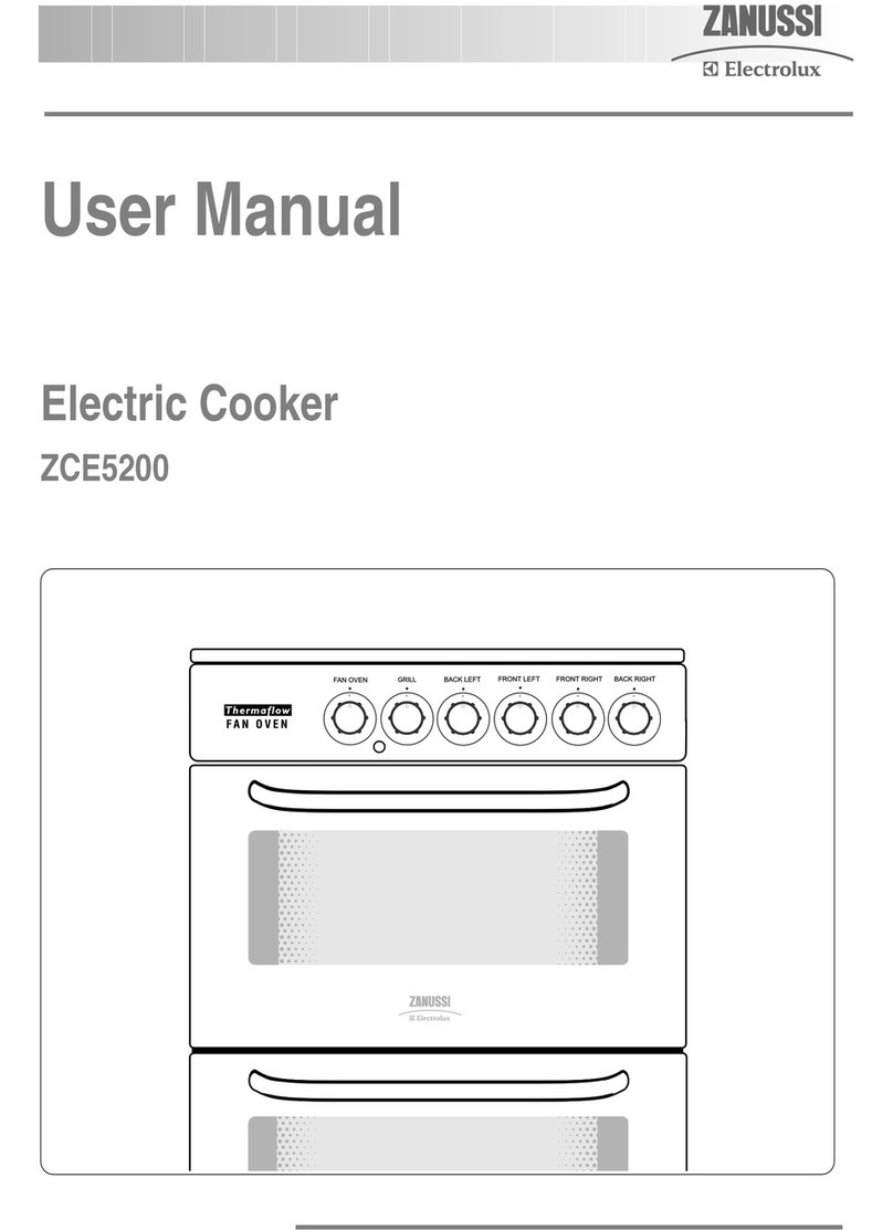 Zanussi ZCE5200 User manual