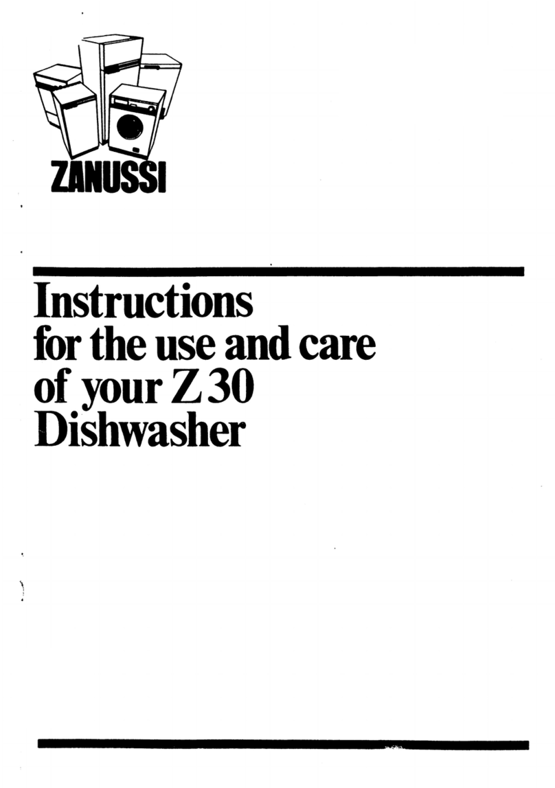 Zanussi Z 30 Assembly instructions Zanussi Z 30 Assembly instructions