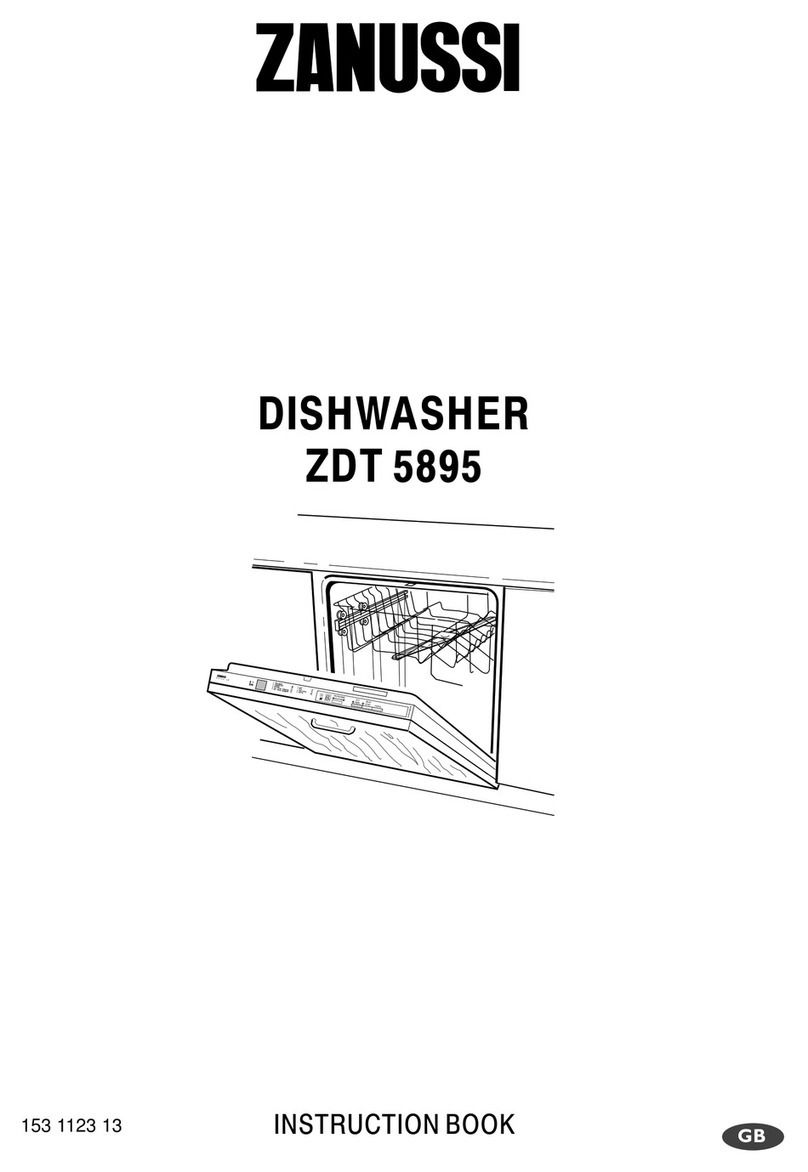 Zanussi ZDT 5895 Instruction book