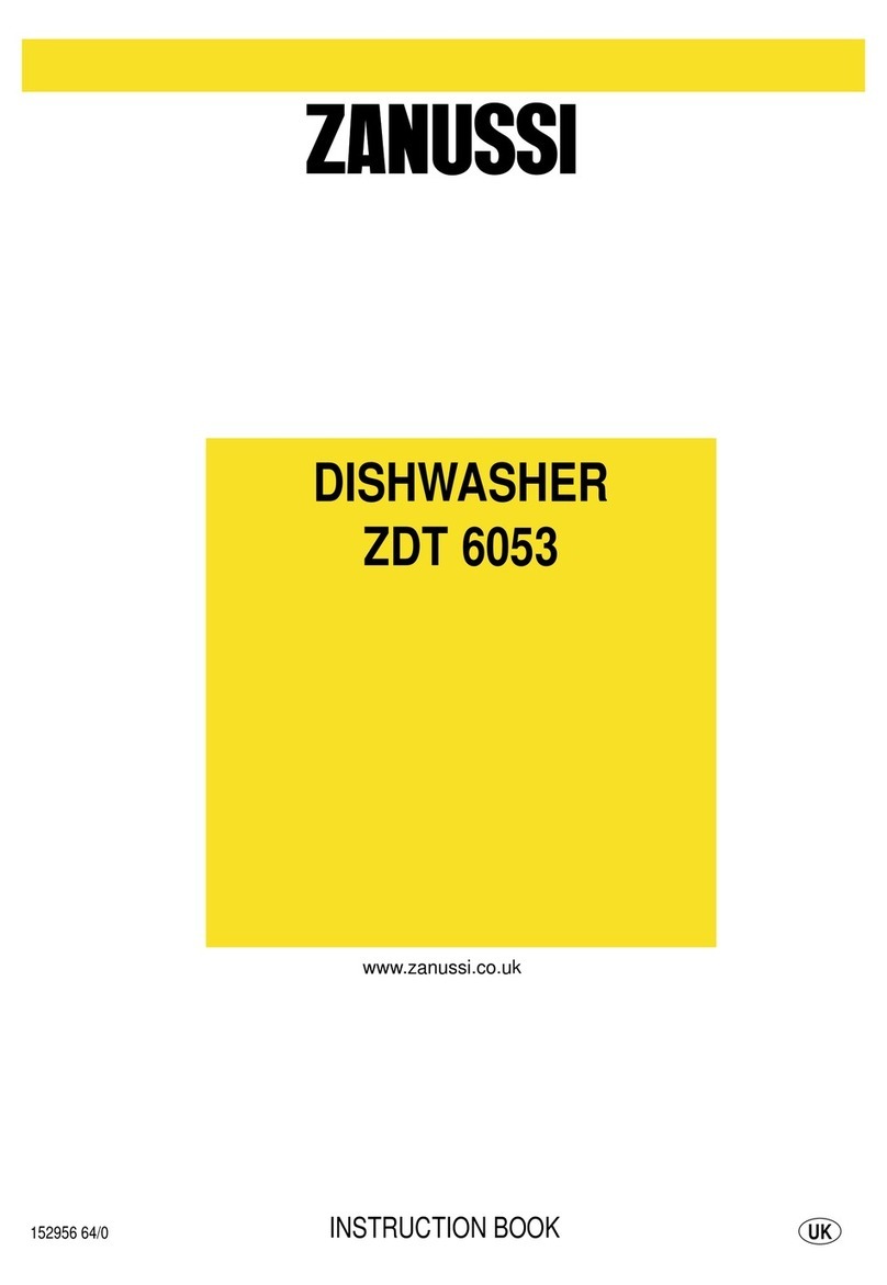 Zanussi ZDT 6053 Instruction book