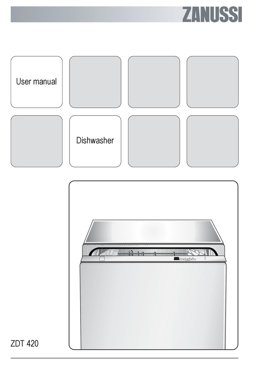Zanussi ZDT 420 user manual