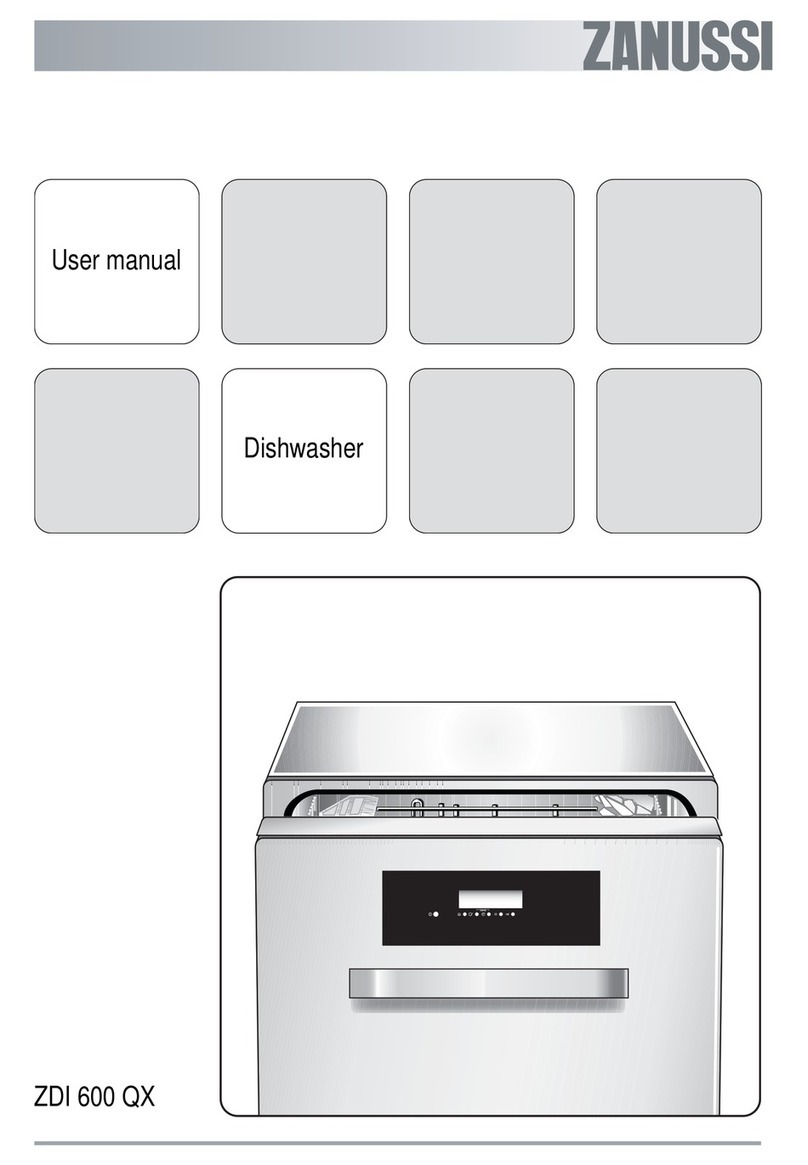 Zanussi ZDI 600 QX user manual