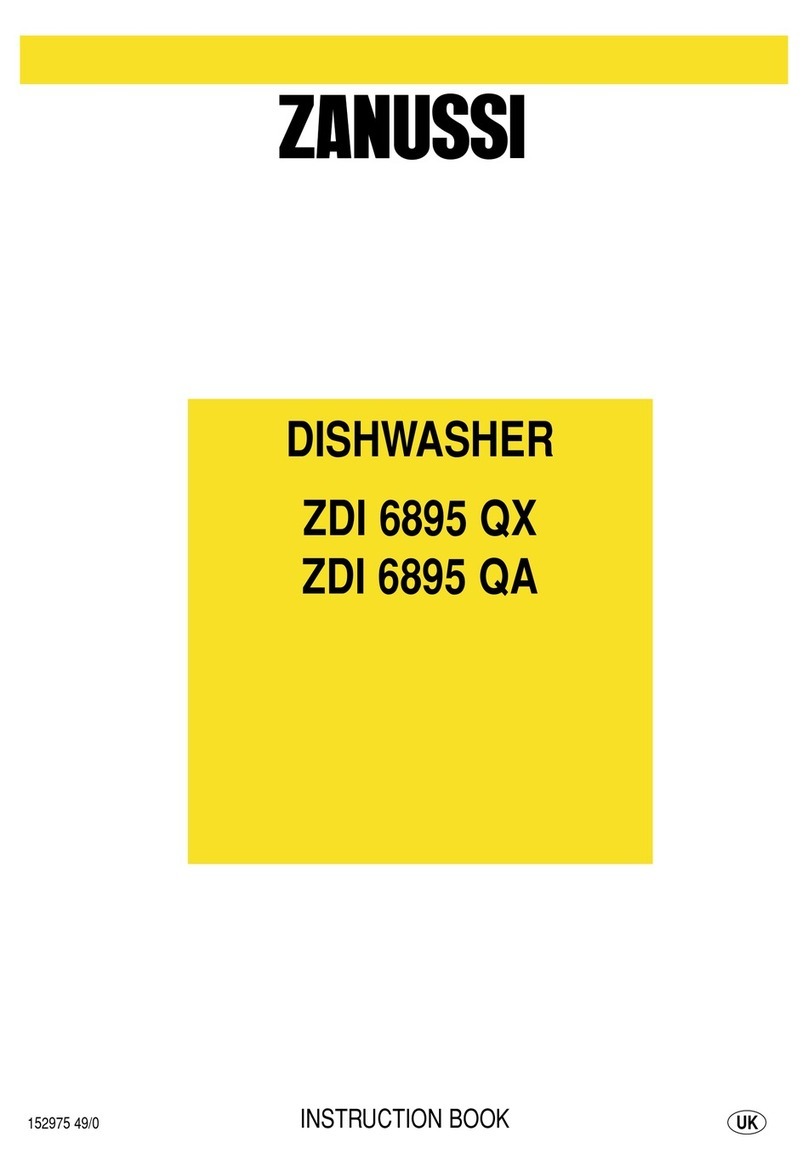 Zanussi ZDI 6895 QA User manual