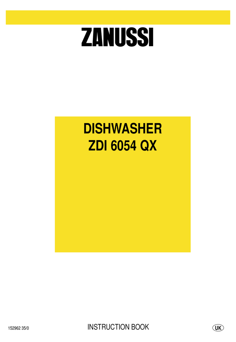 Zanussi ZDI 6054 QX Instruction book