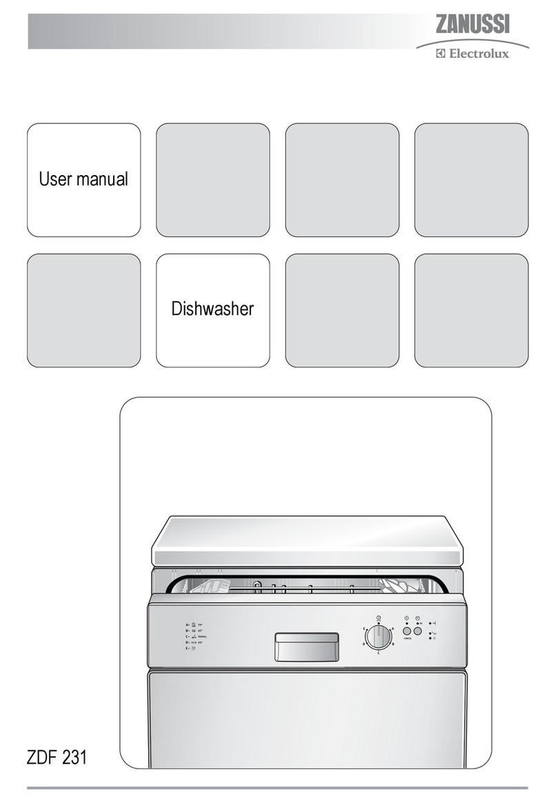 Zanussi zdf231 User manual