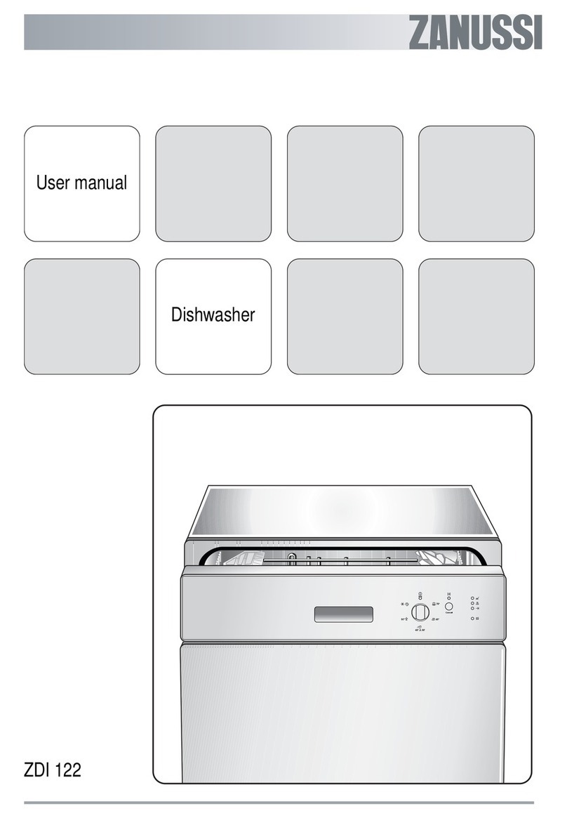 Zanussi ZDI 122 user manual