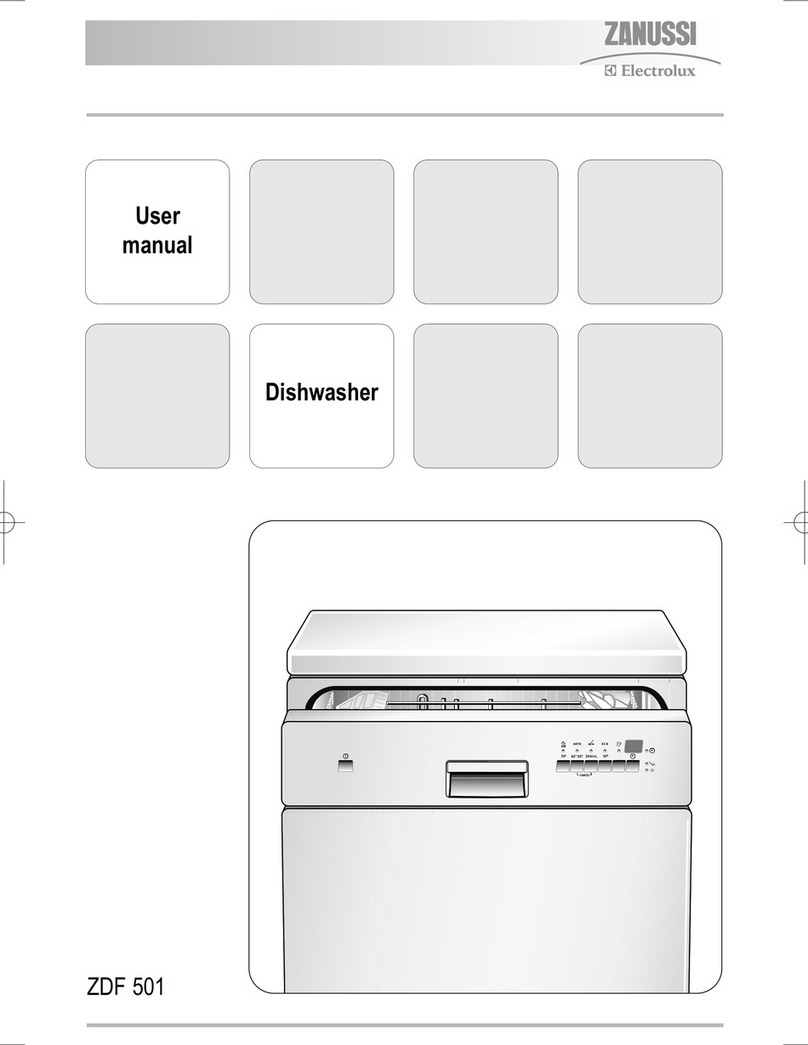 Zanussi Electrolux ZDF 501 user manual