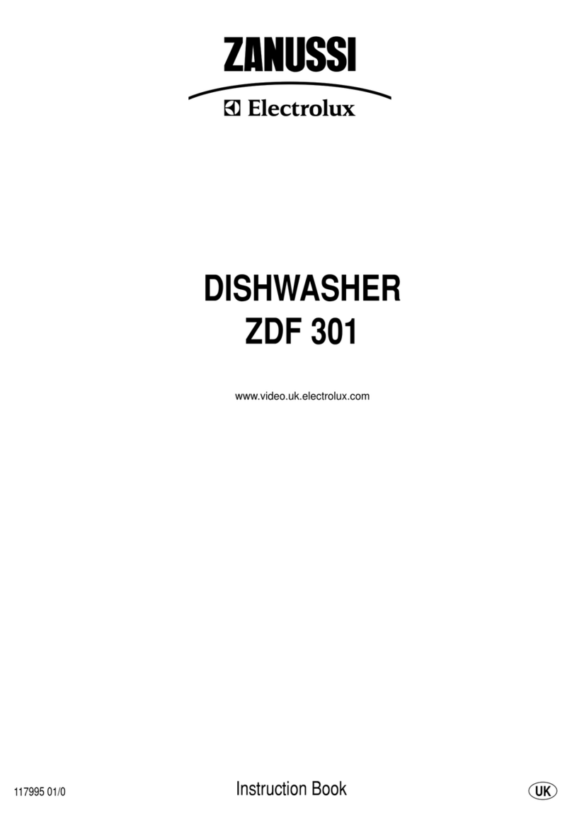 Zanussi ZDF301 User manual