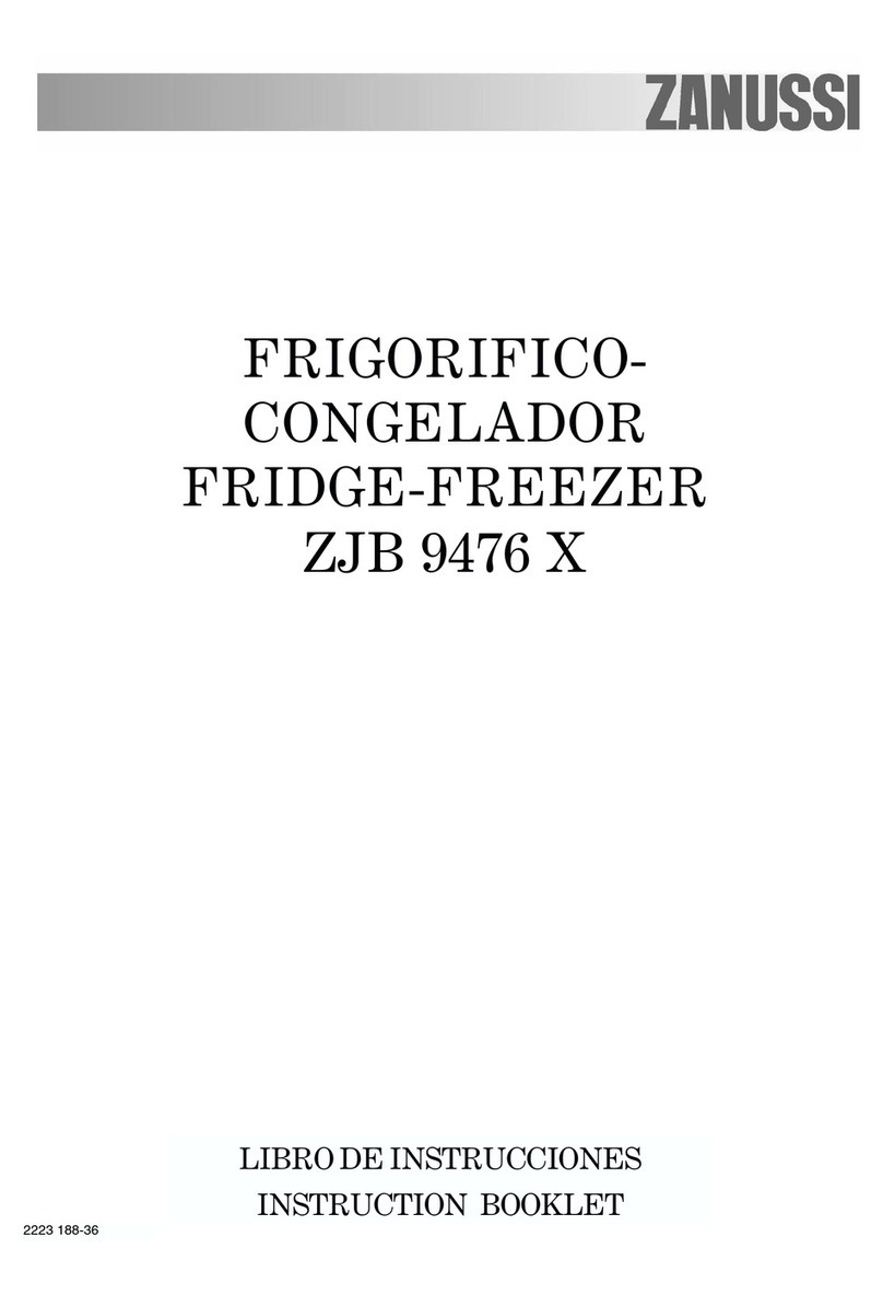 Zanussi ZJB 9476 X User manual Zanussi ZJB 9476 X User manual
