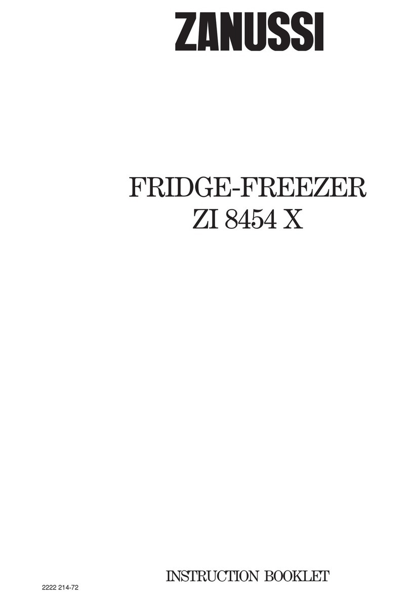 Zanussi ZI 8454 X Instruction booklet