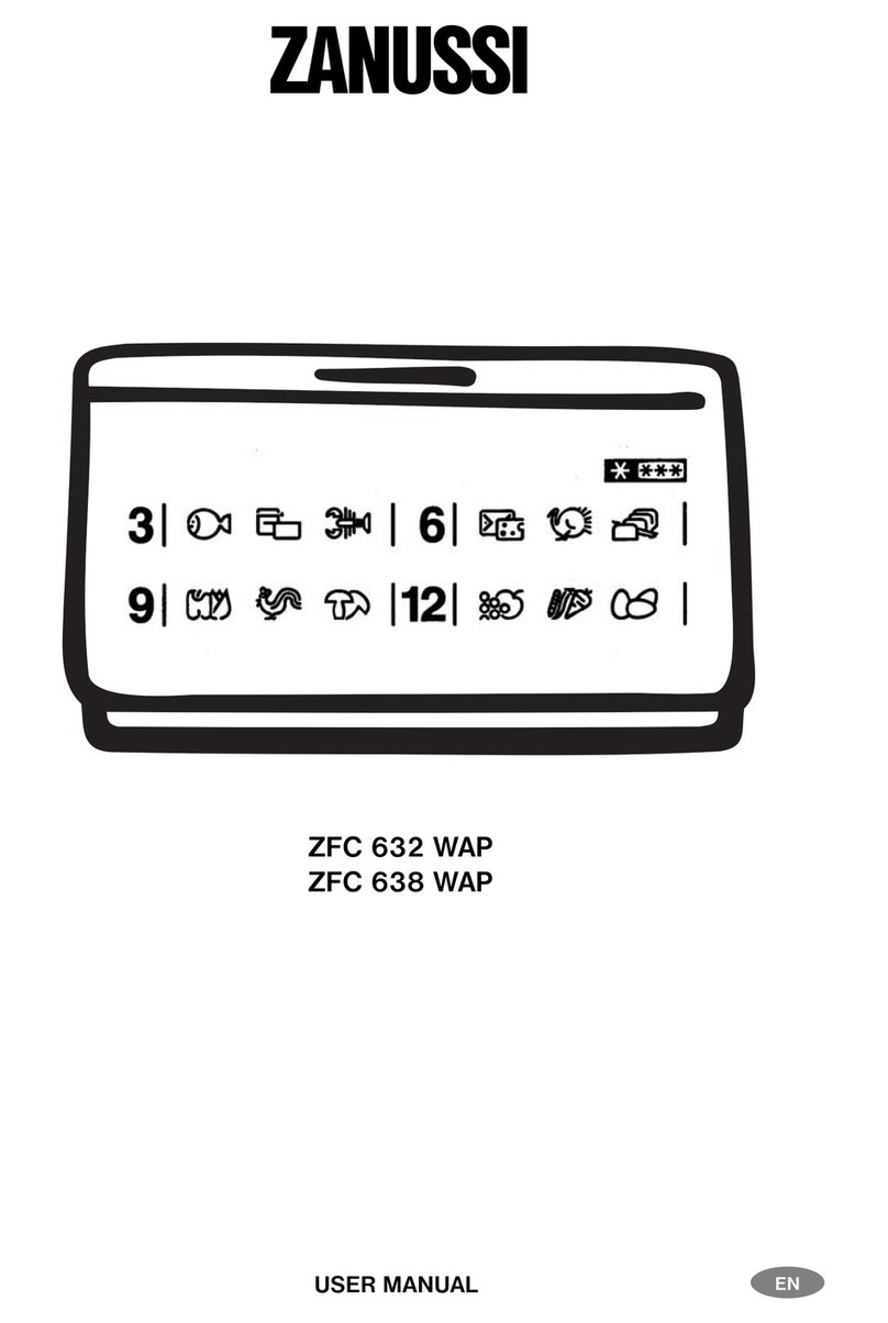 Zanussi ZFC 632 WAP user manual