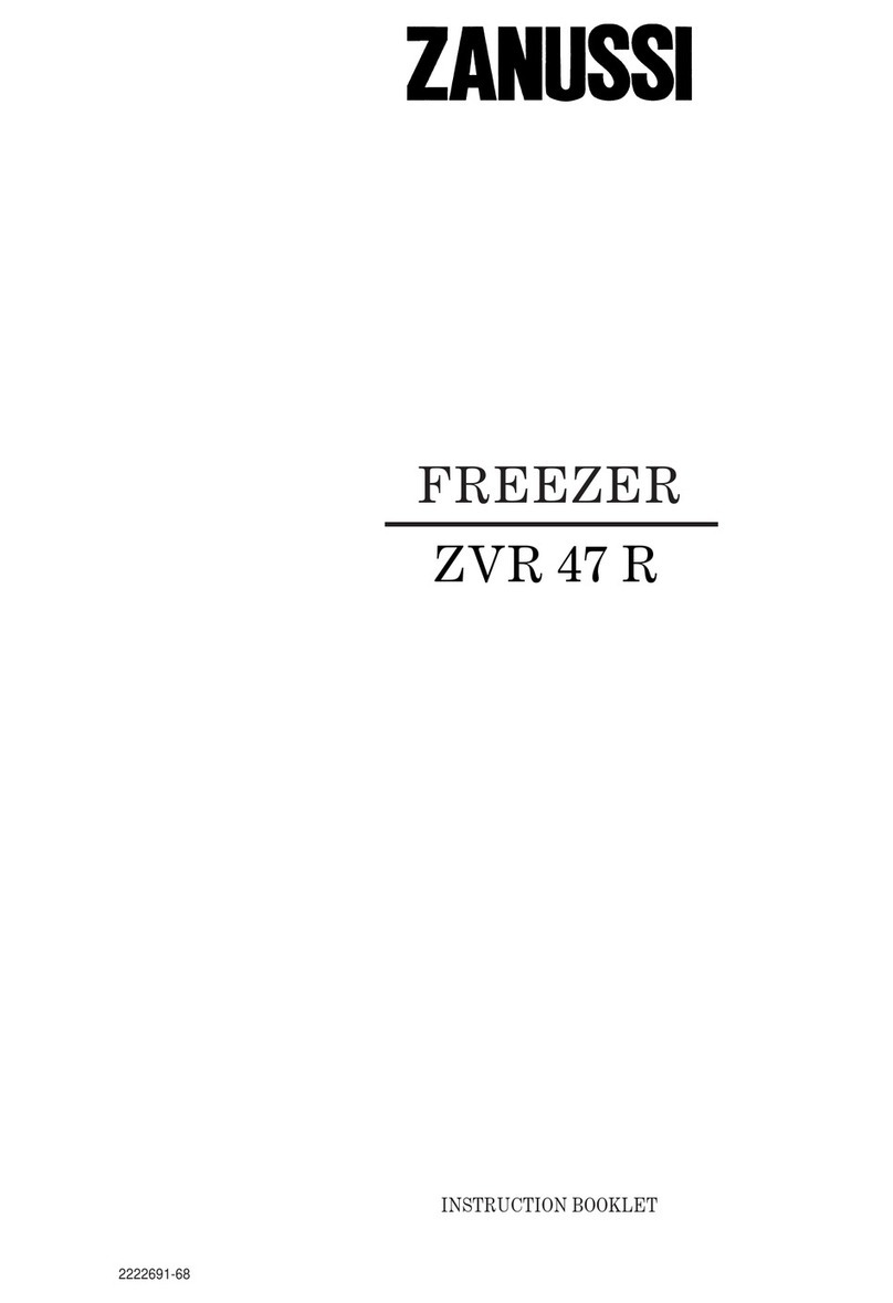 Zanussi ZVR 47 R Instruction booklet